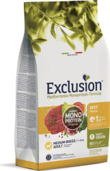 Exclusion Beef Medium Breed kutya száraz táp Adult 12 kg