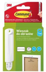 3M SCOTCH Műanyag képkeret akasztó, 1 db, 3M SCOTCH "Command (U3M170401)