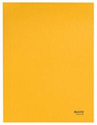 Leitz Pólyás dosszié, karton, A4, LEITZ "Recycle", sárga (E39060015) - officesprint