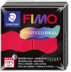 FIMO Gyurma, 57 g, égethető, FIMO "Professional", piros (FM8040200) - officesprint