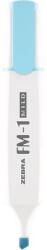 Zebra Szövegkiemelő, 3, 5 mm, ZEBRA "FM-1 Mild", kék (TZ55509) - officesprint