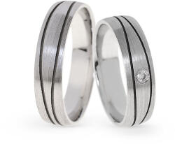 Capri Karikagyűrű párban 14K arany 9 gr, gyémánt kõvel , CP11643GY