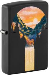 Zippo Öngyújtó, Mountain Waterfall Design 48676 - fantasticstore