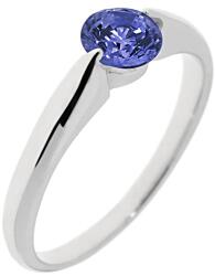Capri Eljegyzési gyűrű 14K arany 2, 9 gr, fehér zafír drága kõvel, CP11777