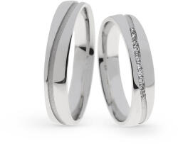 Capri Karikagyűrű párban 14K arany 7, 6 gr, gyémánt kõvel , CP11639GY