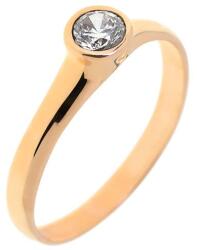 Capri Eljegyzési gyűrű 14K arany 2, 2 gr, gyémánt kõvel 0, 2 ct, CP11356GY