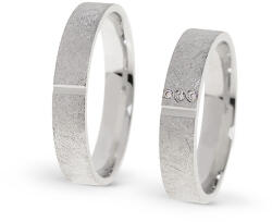 Capri Karikagyűrű párban 14K arany 8, 2 gr, gyémánt kõvel 0, 021 ct, CP11470GY