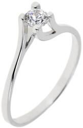 Capri Eljegyzési gyűrű 14K arany 1, 6 gr, cirkónia kõvel, CP11365
