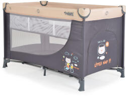 Moni Toys Moni Tommy összecsukható utazóágy 2 szintes, kibújós bézs (110182)