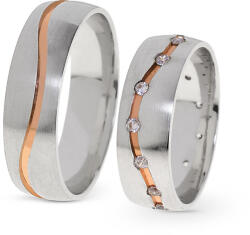 Capri Karikagyűrű párban 14K arany 11 gr, cirkónia kõvel, CP11665