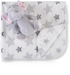 Cangaroo Takaró 90x75cm elefánt plüss szürke (108609)