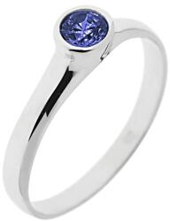 Capri Eljegyzési gyűrű 14K arany 2, 2 gr, zafír drága kõvel, CP11765