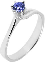 Capri Eljegyzési gyűrű 14K arany 2, 9 gr, zafír drága kõvel, CP11770