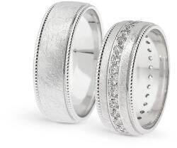 Capri Karikagyűrű párban 14K arany 12, 10 gr, gyémánt kõvel , CP11124GY