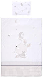 Lorelli 3 részes ágynemű garnitúra - Little Rabbits Grey (58512)