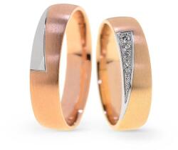 Capri Karikagyűrű párban 14K arany 9, 4 gr, gyémánt kõvel , CP11537GY