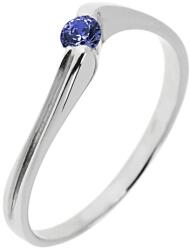 Capri Eljegyzési gyűrű 14K arany 1, 7 gr, zafír drága kõvel, CP11771