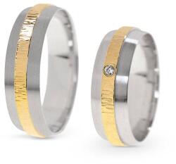 Capri Karikagyűrű párban 14K arany 11 gr, cirkónia kõvel, CP11534