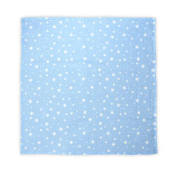Lorelli Muszlin takaró 80x80 cm - Aquatic With Stars (56839)