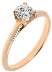 Capri Eljegyzési gyűrű 14K arany 2, 5 gr, cirkónia kõvel, CP11344