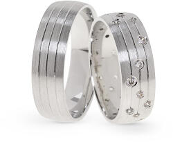 Capri Karikagyűrű párban 14K arany 11 gr, gyémánt kõvel 0, 363 ct, CP11432GY