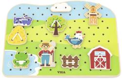Viga Toys Fa képek hímzése Viga Farm (52110-viga-44637-prov-farma)