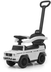 Milly Mally Bébitaxi tolókarral MERCEDES G350d Milly Mally fehér (45843-MM-merc-350-tyc-bil)