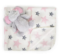 Cangaroo Takaró 90x75cm elefánt plüss pink (109597)