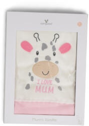 Aquadoodle MUM Zsiráfos takaró 90*100cm PINK/rózsa (111710)