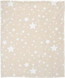 Lorelli Polár takaró 85x100 cm - Beige Stars (58602)
