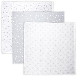 Lorelli muszlin takaró 80x80 cm - Trio Grey Mix (56848)