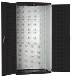 bott Műhelyszekrény perforált panelekkel szerszám/szerszámtartókhoz, 200 x 105 x 52, 5 cm, szürke-antracit