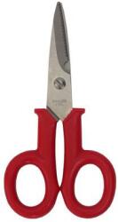 TopTrade egyenes élű villanyszerelő olló, univerzális, 145 mm