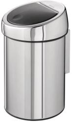 Brabantia Touch szemetes, 3 l, rozsdamentes acél