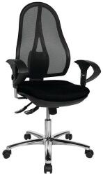 Topstar Nyitott Deluxe irodai szék, fekete szín - Topstar