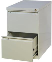 Kovona Tyne egysoros fém A4-es irattartó szekrény, 2 fiók, szÜrke