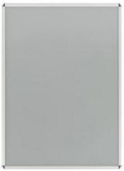 Showdown Displays P25 plakátkeret, lekerekített sarkok, ezüst, B1