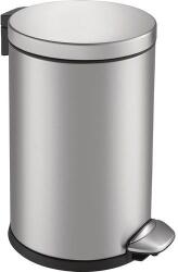EKO Luna pedálos szemetes, 5 l, matt rozsdamentes acél