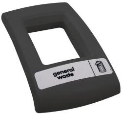 VEPA BINS Nyitott fedél 55 l-es és 82 l-es Envirobin hulladékgyűjtőhöz, szürke