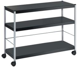 PAPERFLOW irodai polcos kocsi, 74 x 94 cm