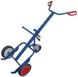 Cordes Rudl RU203 tartókerékkel ellátott dobokhoz, 250 kg-ig, tömör kerekekkel, kék