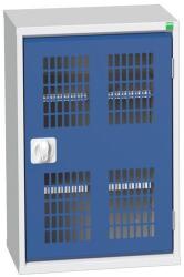 bott M? ? helyszekrény polcokkal Bott Verso, drótajtó, 80 x 52, 5 x 35 cm, 2 polc, szürke-kék