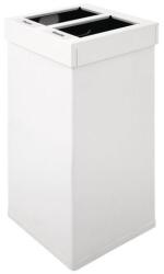 VEPA BINS Carro Mix szemetes, 2 x 52, 5 l, fehér