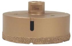 TopTrade körkivágó koronafúró, gyémánt, M14, O 110 mm