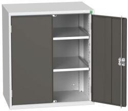 bott Műhelyszekrény polcokkal Bott Verso, 90 x 80 x 55 cm, 2 polc, szürke-antracit