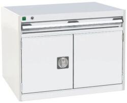 bott Műhely fiókos szekrény Bott Cubio, 60 x 80 x 52, 5 cm, 1 fiók, 1 szekrény, szürke-szürke