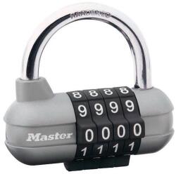 Master Lock Kombinált lakat vízszintes Master Lock, szürke