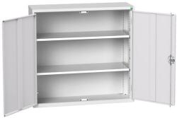 bott Műhelyszekrény polcokkal Bott Verso, 100 x 105 x 35 cm, 2 polc, szürke-szürke