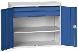 bott Fiókos műhelyszekrény Bott Verso, 100 x 130 x 55 cm, 1 polc, 2 fiók, szürke-kék