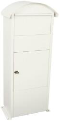 V-Part Victorian fali postaláda, fehér